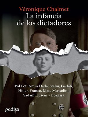 cover image of La infancia de los dictadores